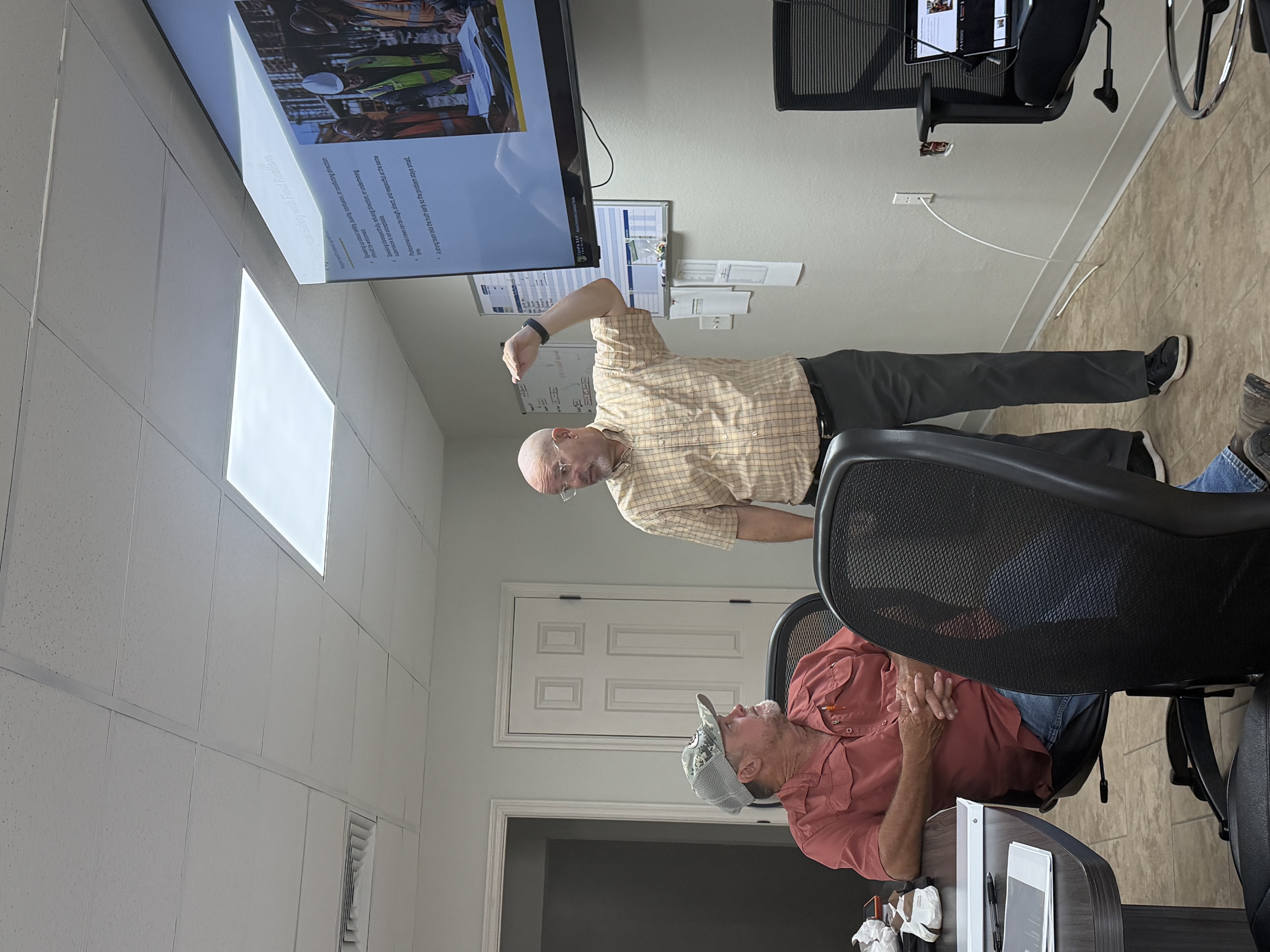Perry Lopez teaching a Tampa Bay Training class
