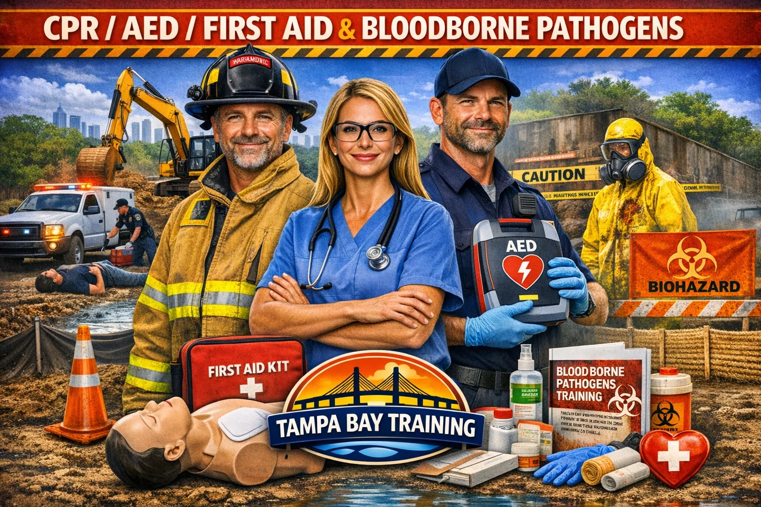 CPR/AED/First Aid and Bloodborne Pathogens
